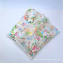 Novelty New Product Confetti pillow with Paper Slip